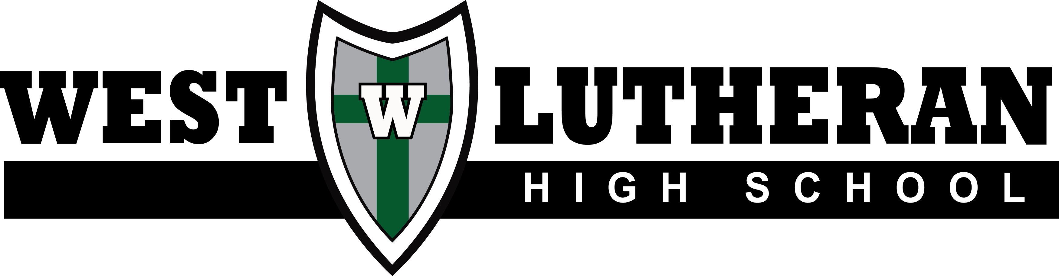 Logo for West Lutheran High School